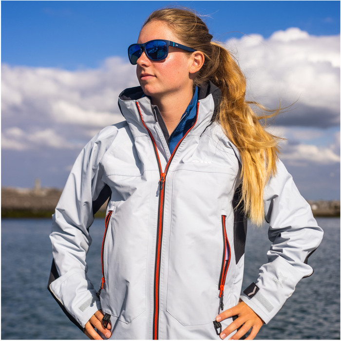 2023 Gill Conjunto Combinado De Chaqueta Y Pantaln Verso Inshore Racing V101jv101t - Gris Claro